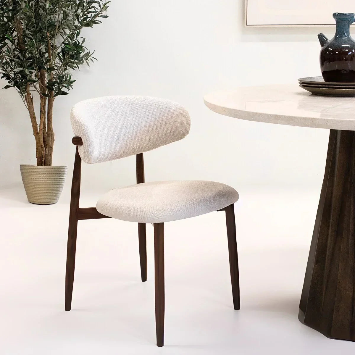 Rosalia Monaco | Sedie da pranzo in stile Japandi – Set da 4